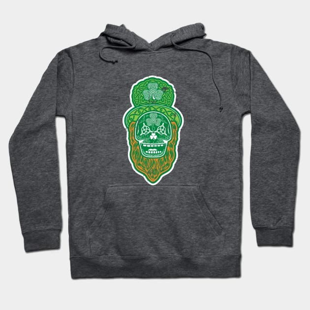 Celtic Sugar Skull (multi-color) Hoodie by SaltyCult